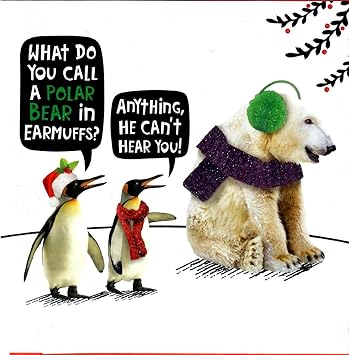 Télécharger gratuitement Images Amazon Com Polar Bear Funny Crackerjack Christmas Card Animal dernière par