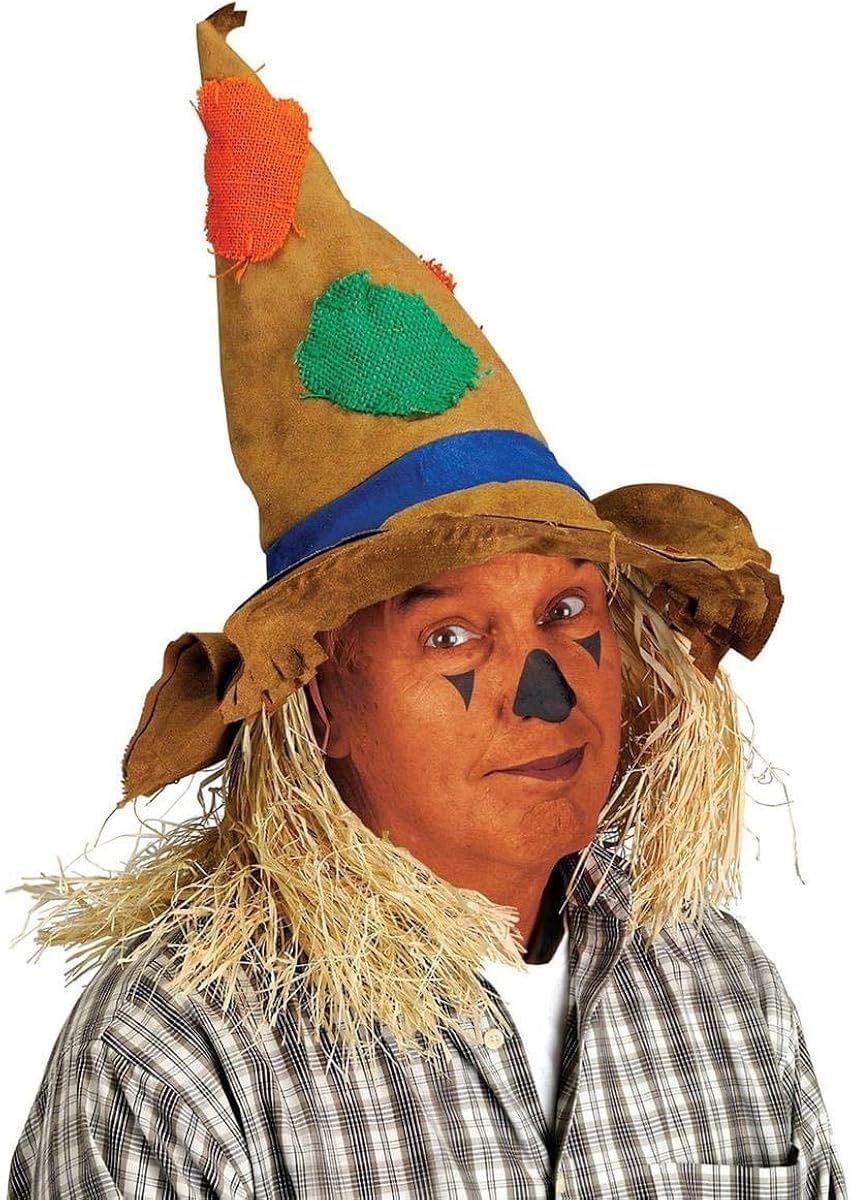 Adult Scarecrow Costume Hat Clothing
