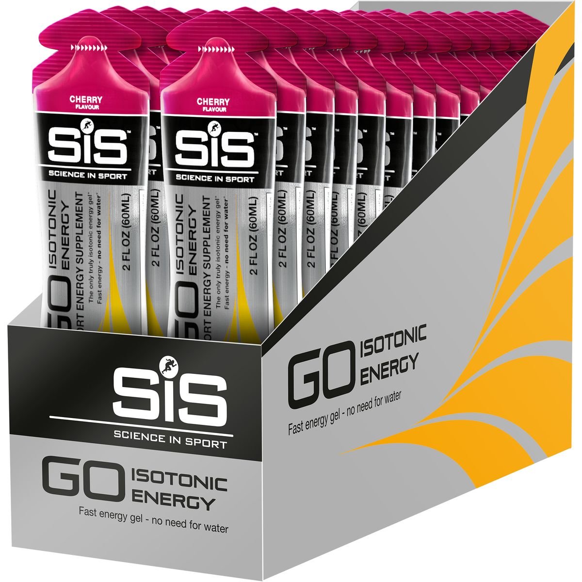 Science in Sport Energy Gel Pack, SIS Isotonic Energy Gel, 22g Fast
