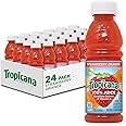 Tropicana 100% Juice, Orange Strawberry, 10 Fl Oz Bottle (Pack of 24)