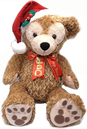 Amazon ダッフィー カラーオブクリスマス 16 サンタの帽子のダッフィー ぬいぐるみ Mサイズ 夢見るクリスマス 東京ディズニーシー限定 ぬいぐるみ おもちゃ