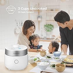 CUCKOO IH Twin Pressure Small Rice Cooker 15 Menu