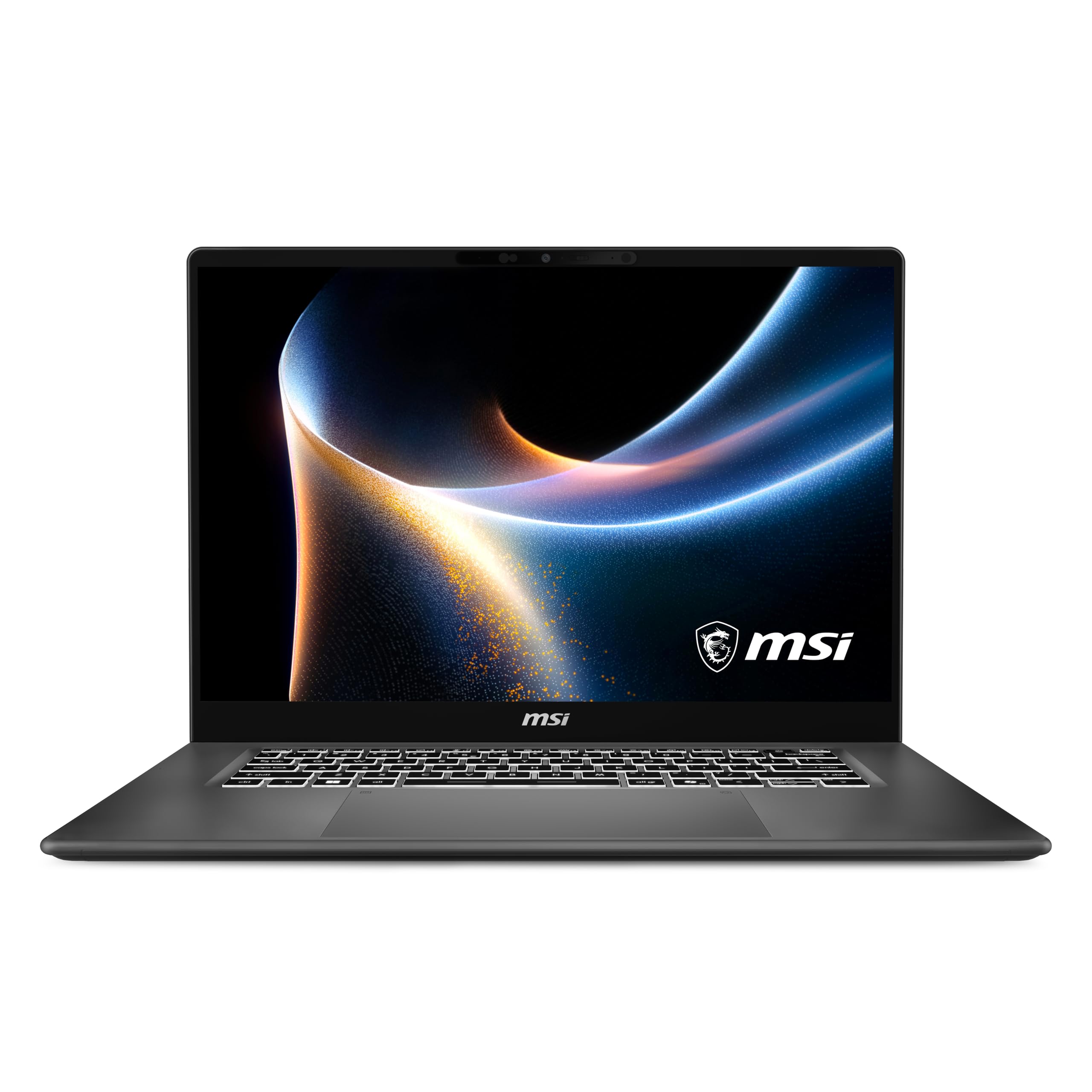 MSI Prestige 16 AI+ Laptop, Intel® Core™ Ultra 7 355H Processor, Intel® Arc™ Graphics, 32GB RAM, 1TB SSD, 16" 2.8K 120Hz OLED Display, Windows 11 Home, Platinum Gray