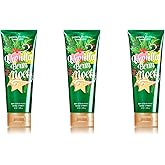 Bath & Body Works Vanilla Bean Noel Body Cream 8 oz Pack of 3 (packaging may vary)
