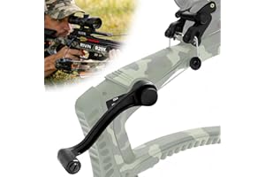Elyaspedy Upgraded Crossbow Crank Cocking Device,Metal Material,Compatible with Barnett Crossbow,Reduce Cocking Resistance by