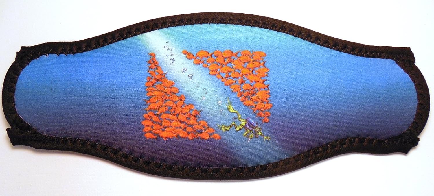 Innovative Scuba AO Wrapper Mask Strap Diving Mask Slap Straps Sports & Outdoors