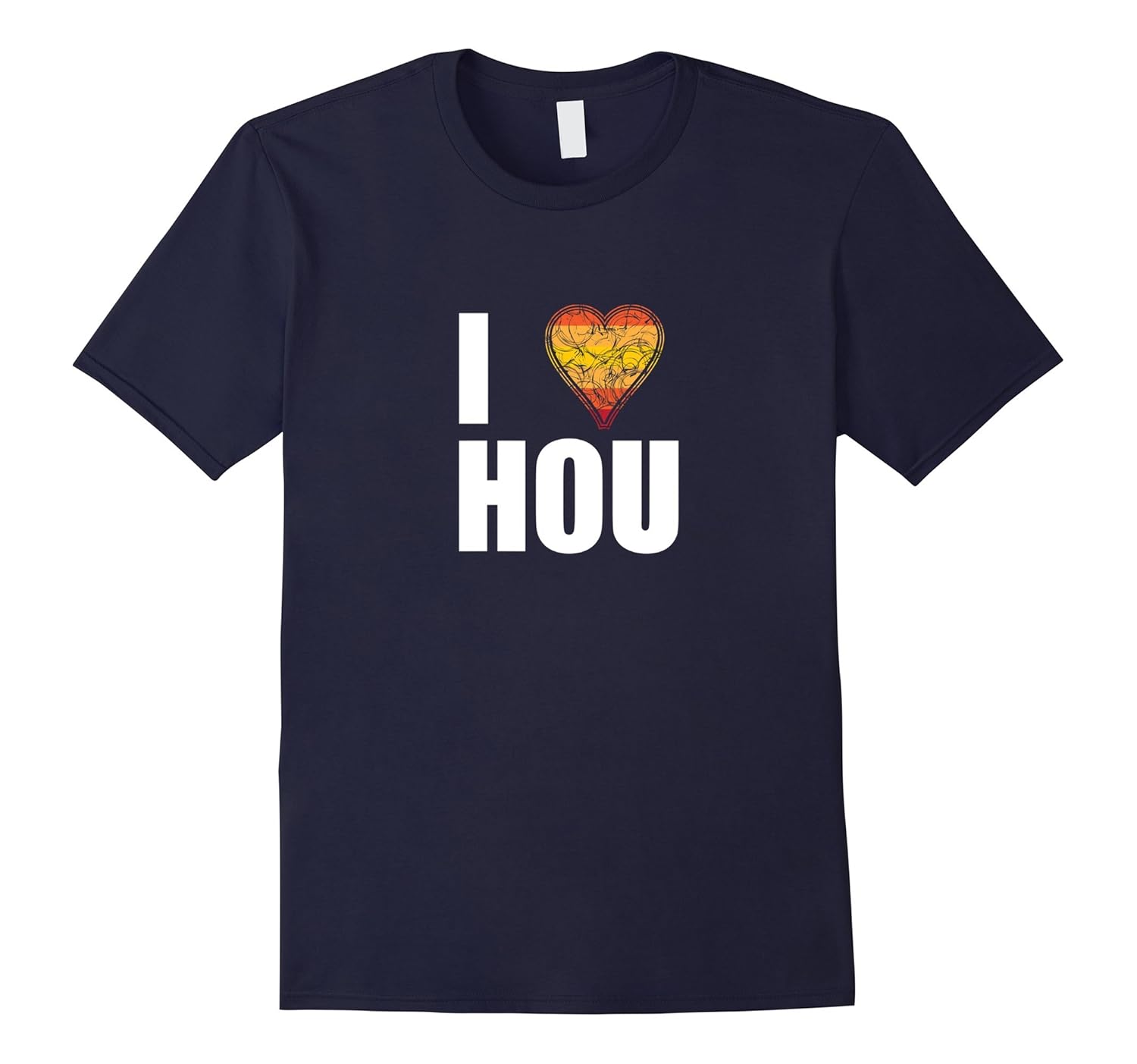 I Heart Hou - Houston Pride Tee-ANZ