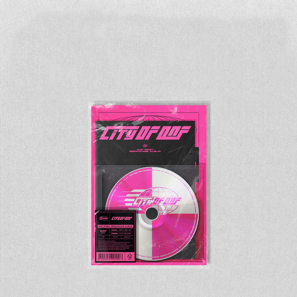 WM Entertainment ONF - CITY OF ONF (Vol.1 Repackage) Album+Folded Poster (ONF ver.)