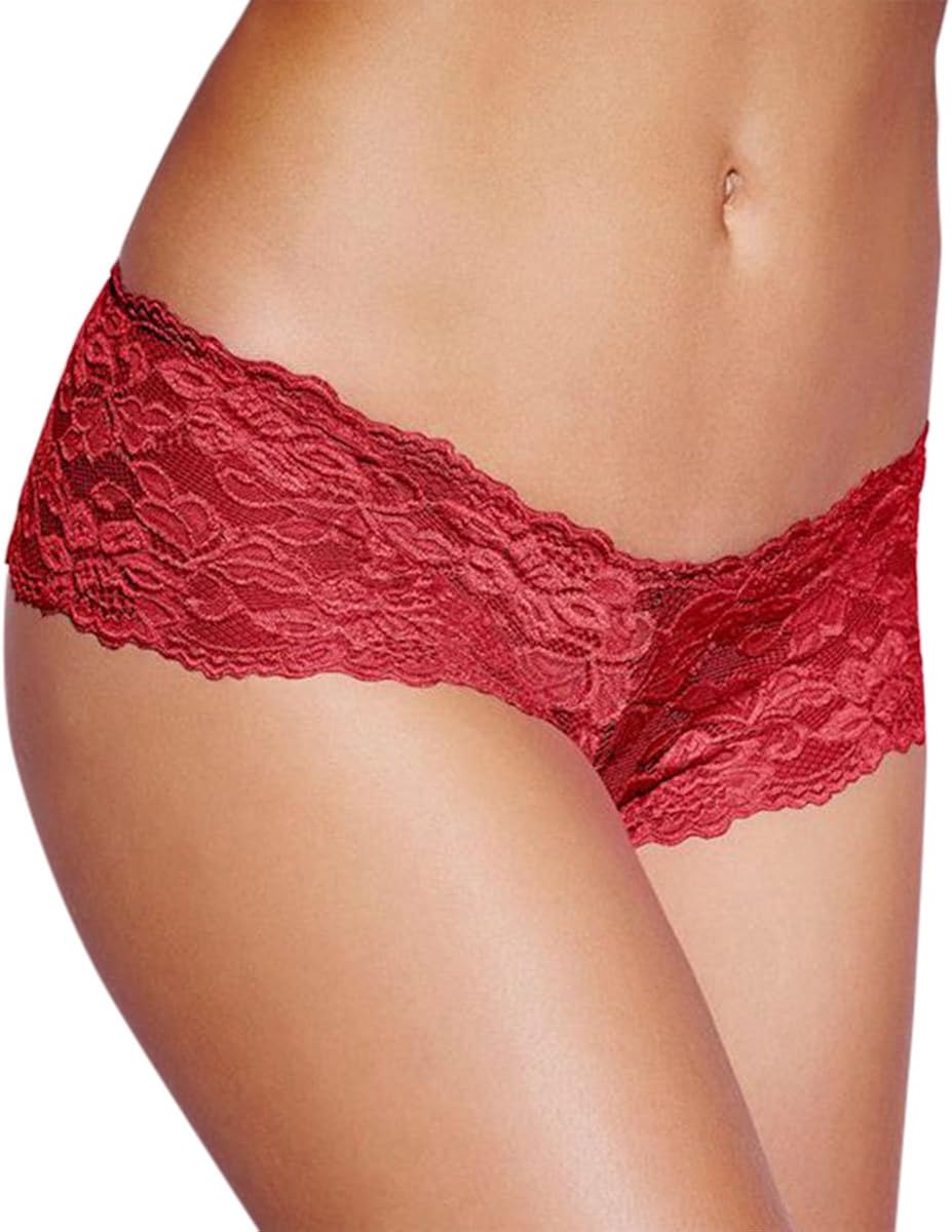 red lace thongs