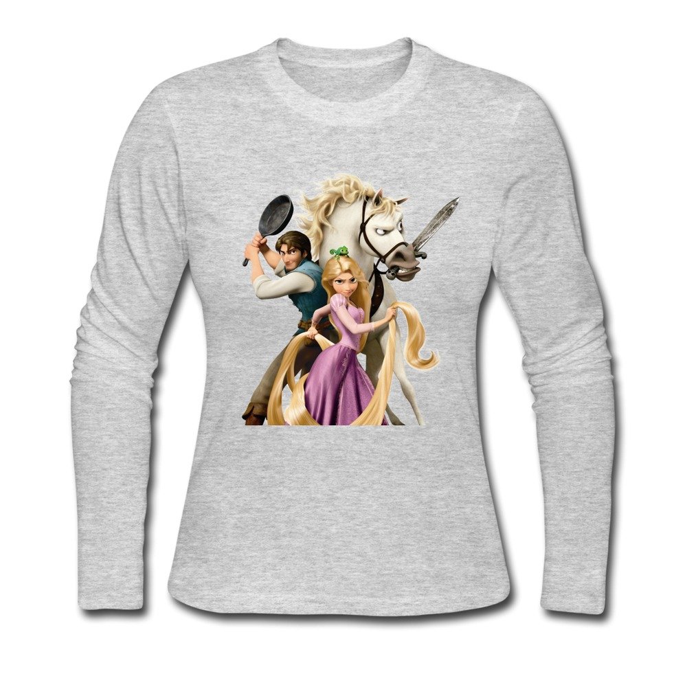 Tangled Flynn And Rapunzel Custom Regular T Shirt By Mjensen 8667