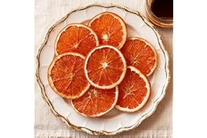 GHLDMJ Dried Blood Orange Slices, 8.82oz/250g,Dehydrated Orange Slices For Cocktails,100% Natural Fruit No Additives No Sugar Added dried citrus slices , For Tea, Crafts,Cakes Decoration,Cocktail Garnish,Dried Orange Garland，Dried Fruit For Cocktails