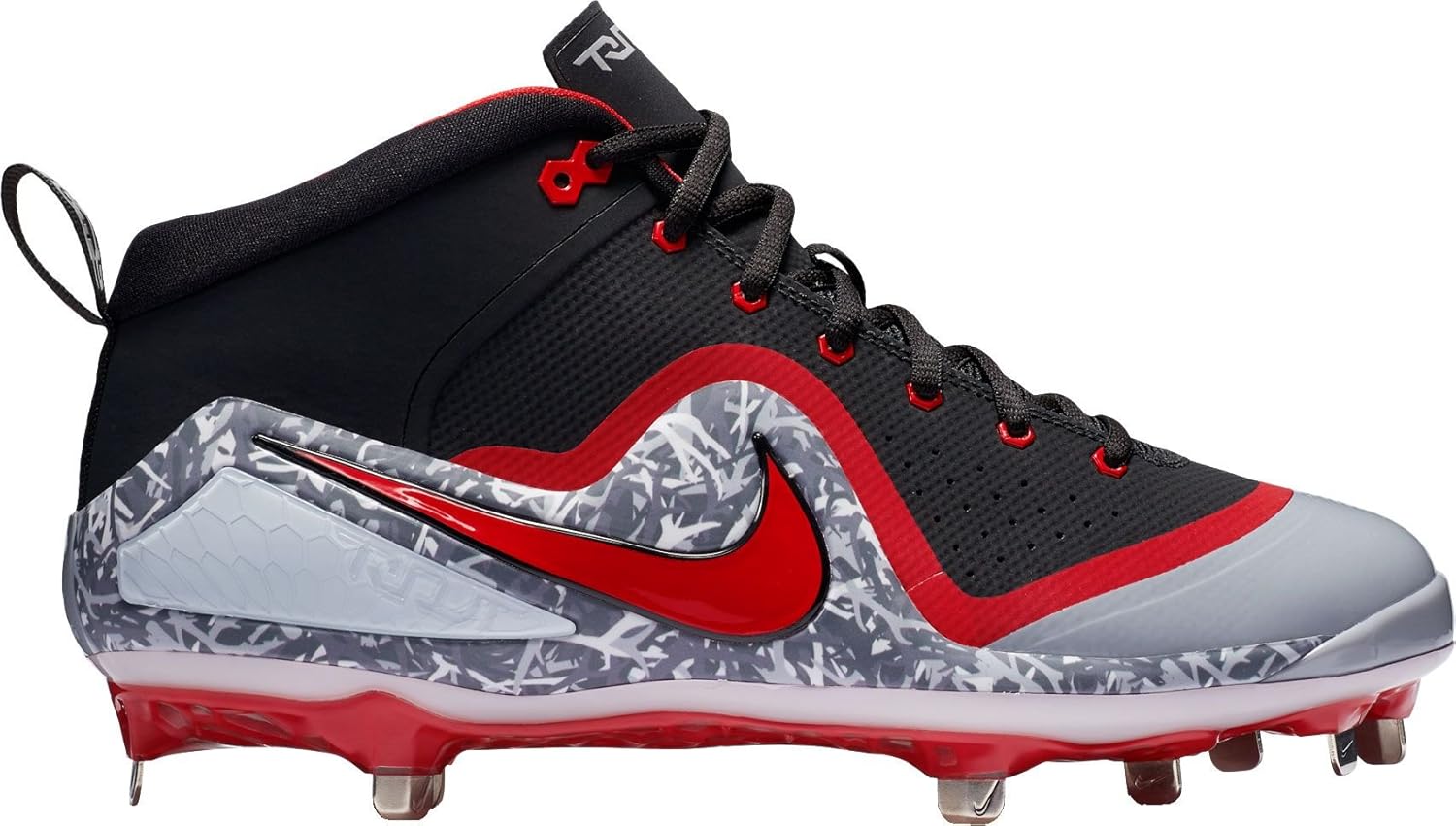 nike men's force zoom trout 4 mid metal baseball cleats