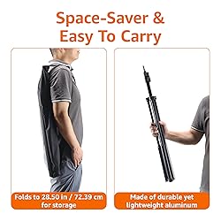Amazon Basics Aluminum Light Photography Tripod