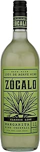 Zocalo Cocktails Classic Agave Margarita Cocktail 1lt, 1 LT