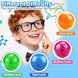 YongnKids Maze Ball Toy for Kids Adults 3D Brain Game Speed Training Gift view 7