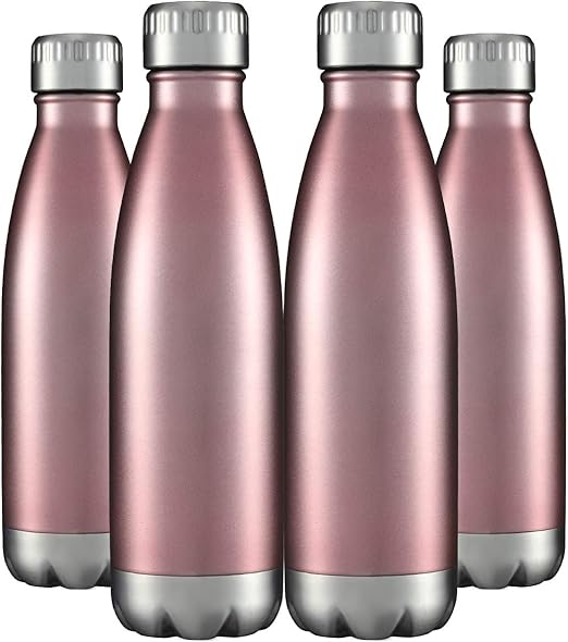 rose gold thermos bottle