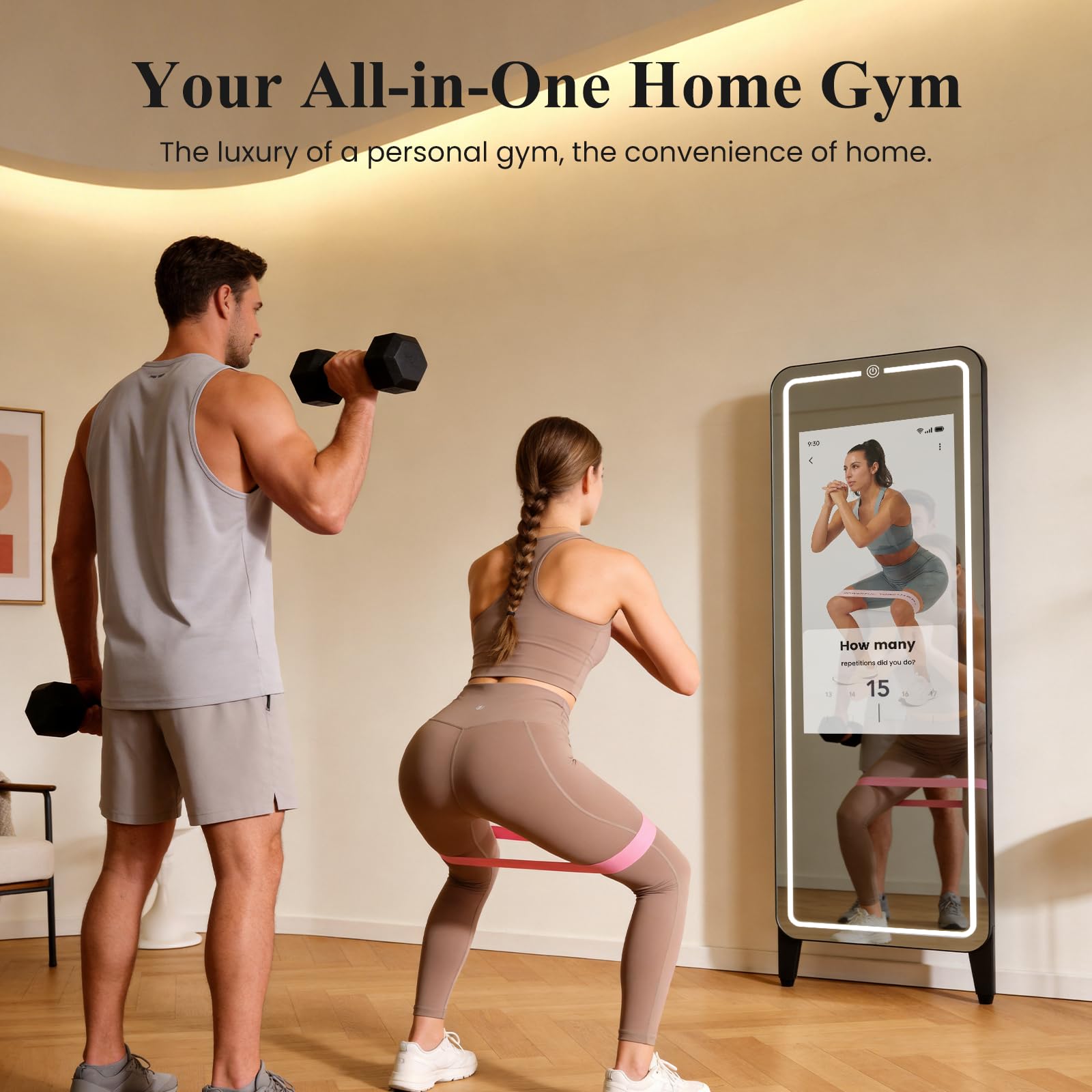 LumaVue Smart Fitness Mirror 32