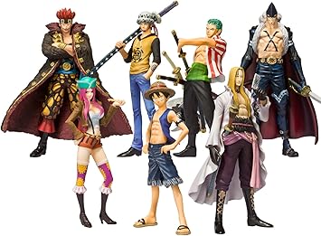 One Piece Plus De 100 Millions Rookie 8pcs Cho Zoukei Damashii Pvc Figurine Amazon Fr Jeux Et Jouets