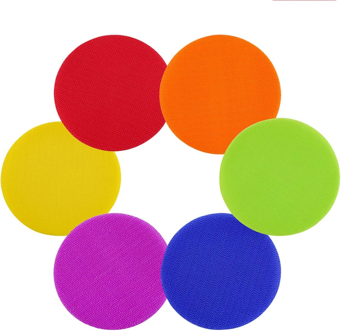 Nexxxi 36 Pieces Sitting Dots, Floor Spots Colorful Sit