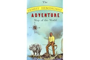 Ernest Hemingway Adventure Map of the World