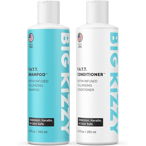 Amazon.com : Big Kizzy F.A.T.T. Thickening Biotin Shampoo