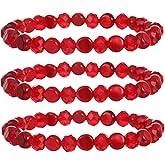 Jules D.Multi Rows Stackable Stretch Bracelet Colorful Shell Glass Boho Bracelets Trendy Costume Jewelry Gifts for Women
