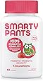 SmartyPants Probiotic & Prebiotic Immunity Gummies for Kids: 4 billion CFUs & Wellmune&reg; Prebiotic, VEGAN, NON-GMO, GLUTEN-FREE, PATENT-PENDING; STRAWBERRY CREME; 30 Day Supply