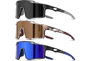 DIOKIW Polarized Sport Sunglasses Men Cycling Driving Fishing UV Protection Sun Glasses Lightweight Big Frame Mountain Bike Goggles