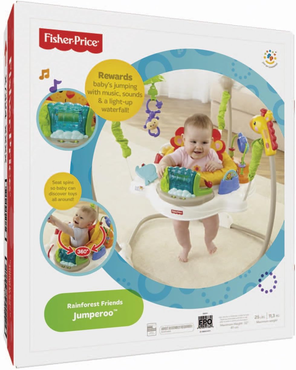 fisher price jumperoo rainforest friends