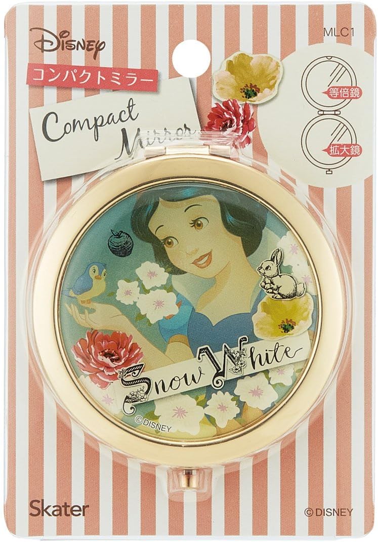 Amazon Co Jp スケーター コンパクト ミラー 折りたたみ式 鏡 白雪姫 ディズニー Mlc1 ホーム キッチン