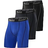 Runhit Compression Shorts Men Underwear Spandex Running Shorts Workout Athletic