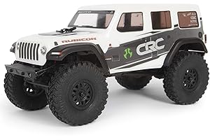 Axial RC Truck 1/24 SCX24 2019 Jeep Wrangler JLU CRC 4WD Rock Crawler Brushed RTR, White, AXI00002V2T1