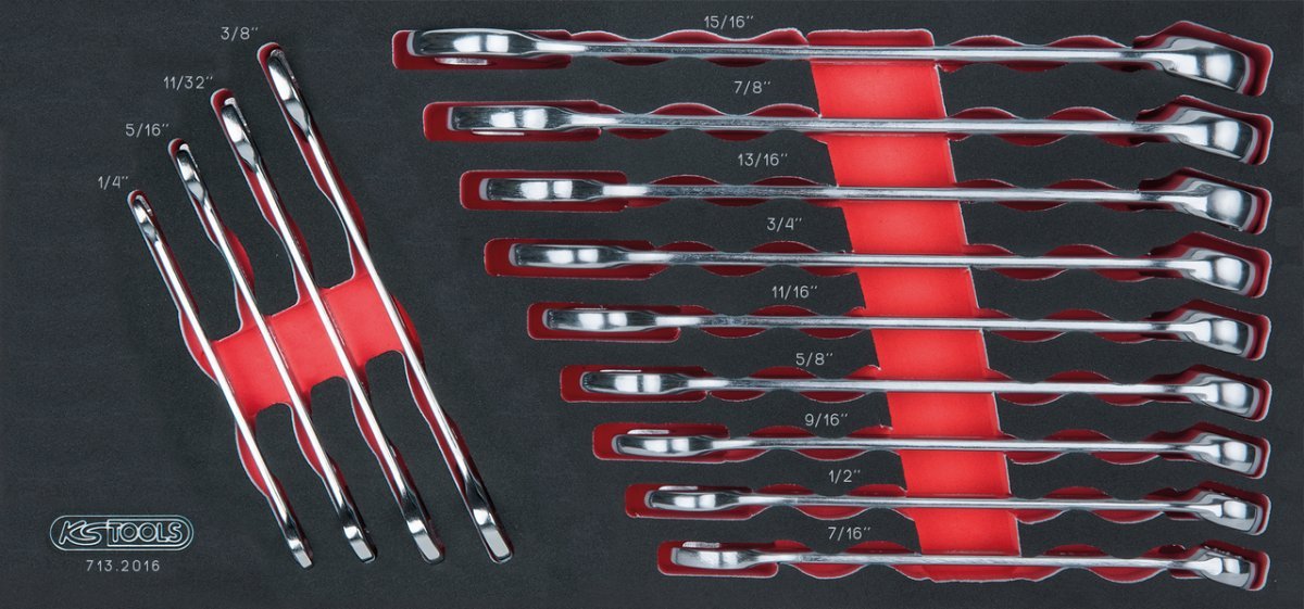 KS Tools 713.2016 Ultimate Module Combination Spanner, 13 Inches