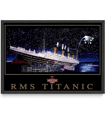 Amazon.com: Posterazzi Replica of Titanic Passenger Ticket Poster