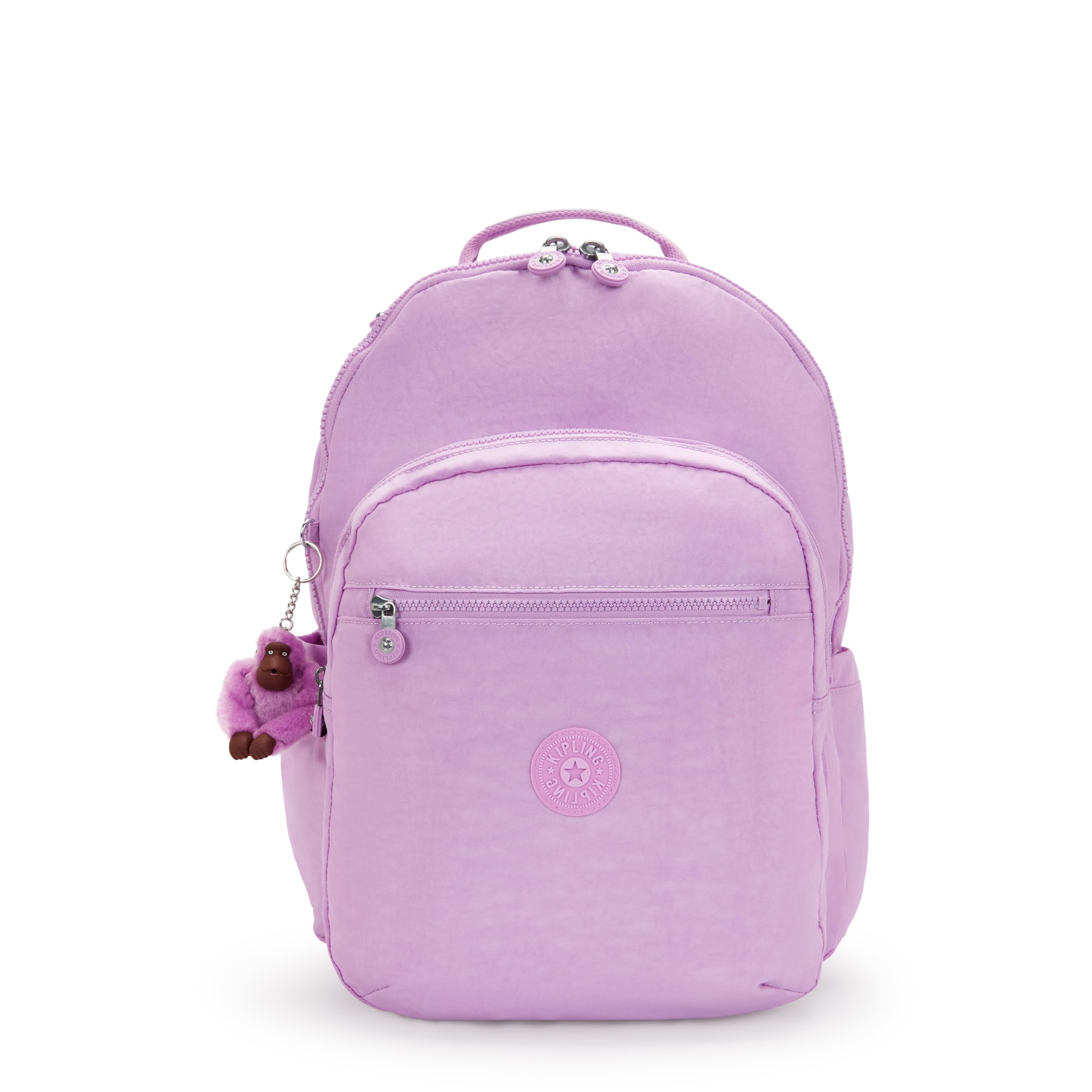 Kipling Women's Seoul Extra Large Bts 17" Laptop Backpack, Durable, Roomy with Padded Shoulder Straps, Built-In Protective Sleeve Image