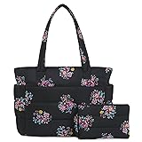 TOPDesign Puffer Tote Bag for Women, Lightweight