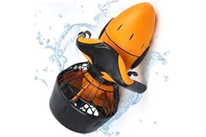 300W Electric Underwater Sea Scooter Handheld Underwater Booster 3.7mph Waterproof Dual Speed Underwater Propeller for Water 