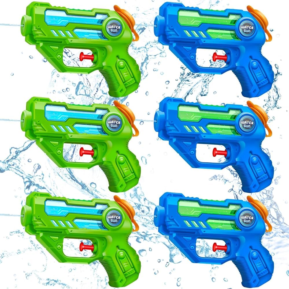 Doviden Water Pistols for Kids_Mini Water Gun Kids 23ft/7M Long Range,Outdoor Water Toys Summer Pool Toy Guns Garden Beach Party Prank Water Gun for Kids Girl Boy Children 3 4 5 6 7