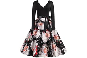 OIOLOYJM Christmas Dresses Christmas Elf Costume for Women Christmas Dress Christmas Dress Women Christmas Dress Dresses for Women 2023 50S Dresses for Women Christmas Dresses for Women Plus Size