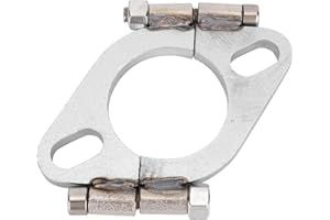 Exhaust Split Flange,Exhaust Flange Repair Kit,2" Split Flange,2002 Exh 2Inch Flat Oval Split Repair Exhaust Flange Replaceme