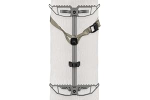 CVLIFE 4-Pack Climbing Sticks, Extra Wide Non-Slip Climbing Sticks for Hunting， Hunting Climbing Steps with Quick-Detach Stackable Design, Aluminum Alloy Lightweight Tree Stand Climbing Cticks