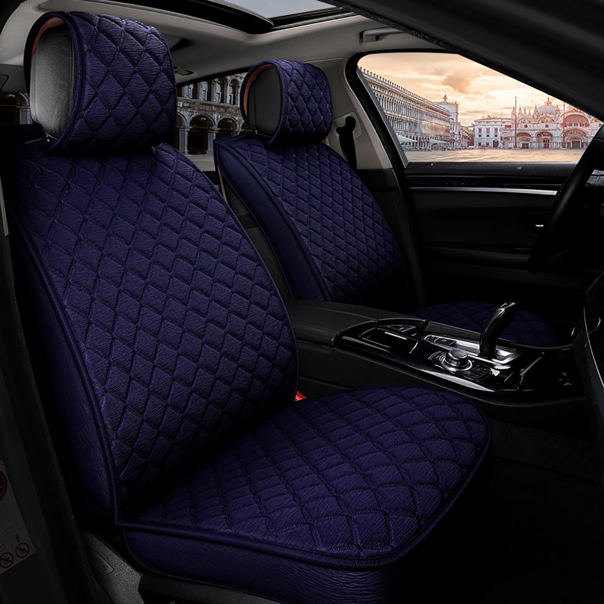 Inch Empire Anti Slip Car Seat Cover Full Set Cloth Desertcart