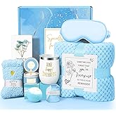 Valentines Day Gifts for Her Women Daughter Girlfriend Wife, Happy Birthday Gifts for Women Mom Her Friend Sister Wife Grandma, Self Care Gift Get Well Relaxing Spa Galentines Day Gift Basket Set