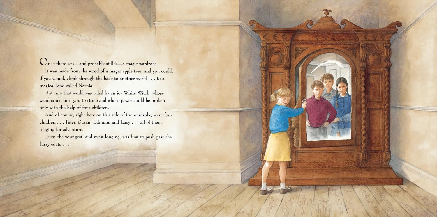 The Lion, the Witch and the Wardrobe: Picture Book Edition (Chronicles of Narnia)