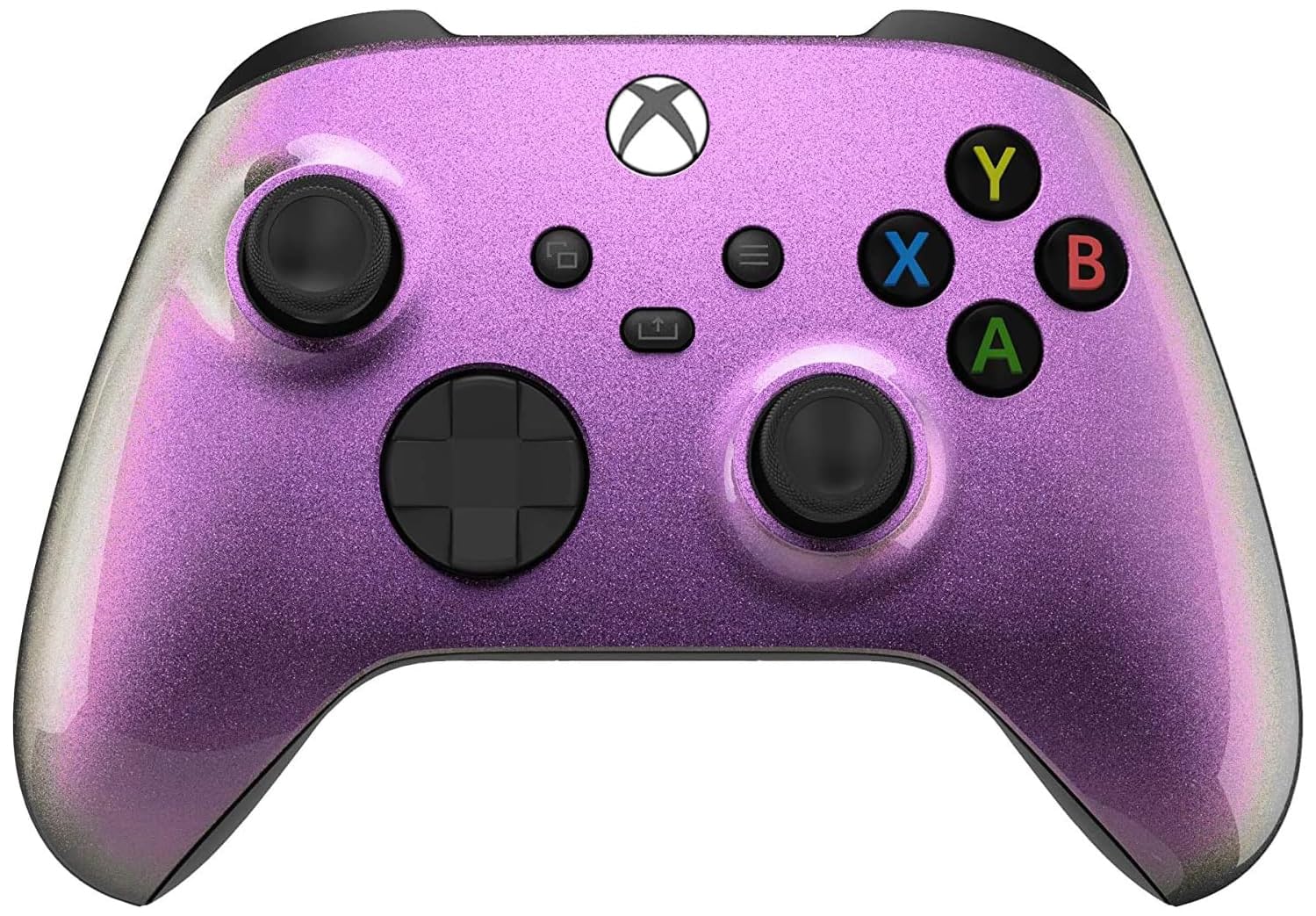 Custom Controllerzz Wireless Controller for Microsoft Xbox Series X/S & Xbox One - Custom Soft Touch Feel - Custom Xbox Series X/S Controller (X/S Pink Chameleon)