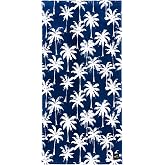 Slowtide Beach Towel, Absorbent &amp; Functional, Perfect for The Beach, Pool, Lake, &amp; Wherever Your Adventure Takes You, 30in x 60in (Blue Luca)