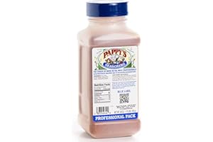 PAPPY'S FINE FOODS Pappy's Choice Seasonings - Less Salt. Perfect for bbq and smoked brisket, steak, beef, chicken, fajita, hogs, rib, seafood, bagel, popcorn, jerk, pizza and more.