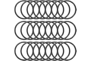 PATIKIL 4.6 Inch Dream Catcher Rings, 24 Pcs Plastic Macrame Wreath Floral Round Ring Hoop for Home Car DIY Craft Wedding Wal