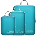 Cambond Compression Packing Cubes for Travel Women - Lightweight Luggage Organizers Bag Packing Cubes for Carry on Suitcases