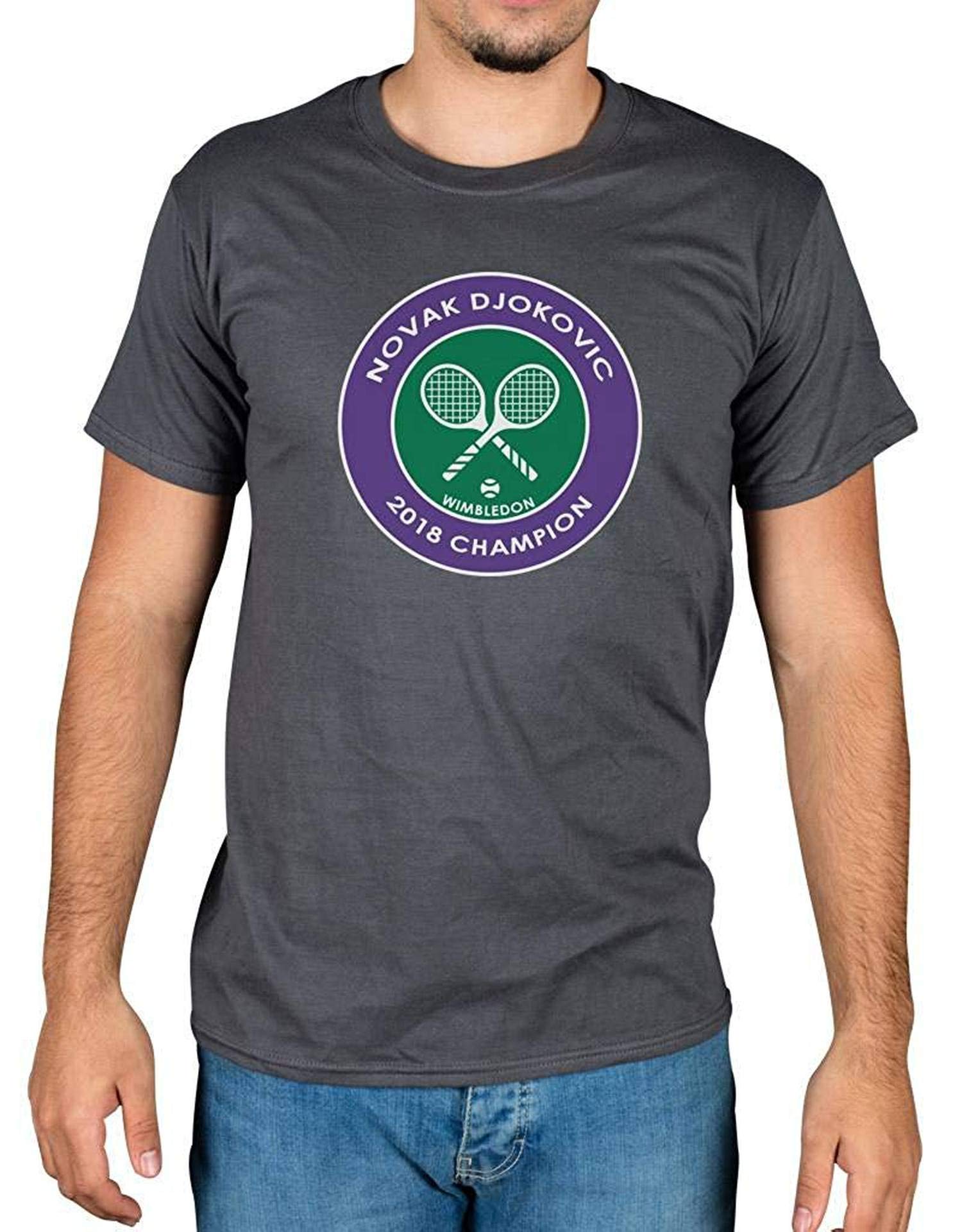 Novak Djokovic 2018 Wimbledon Champion T Shirt | Stellanovelty